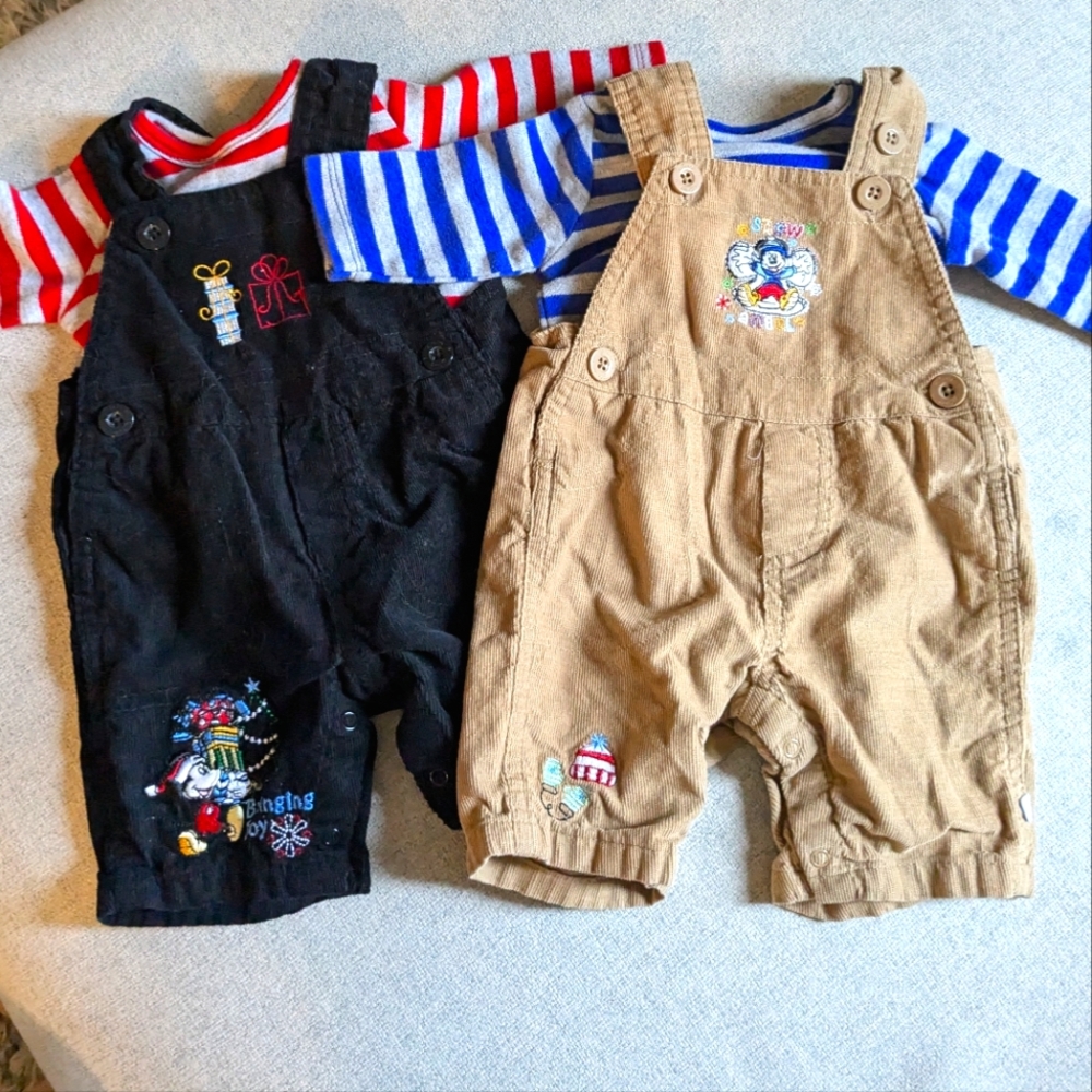 Vintage Disney Baby Overalls